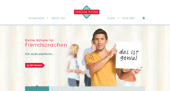 Desktop Screenshot of linguanova.ch